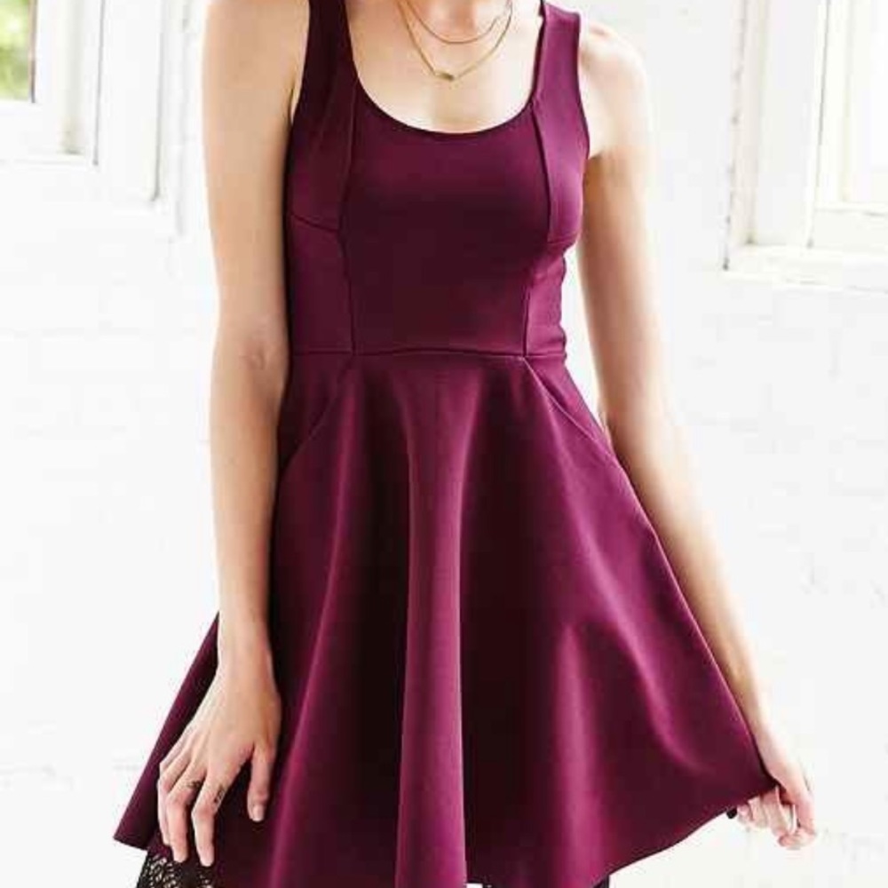 Kimchi Blue Maroon Dress